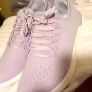 purple justfab sneakers never worn outside just for photo shoot